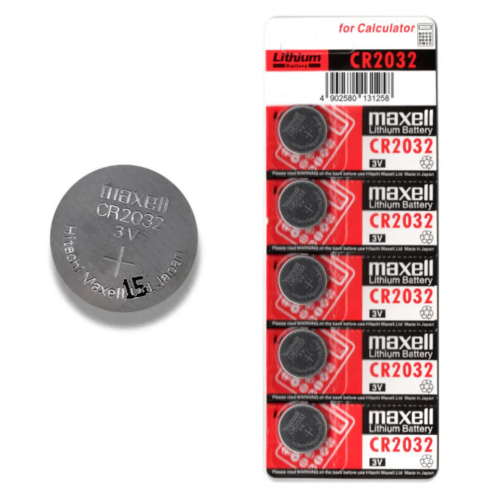 باتری سکه ای مکسل مدل CR2032 بسته 5 عددی | KT-020485